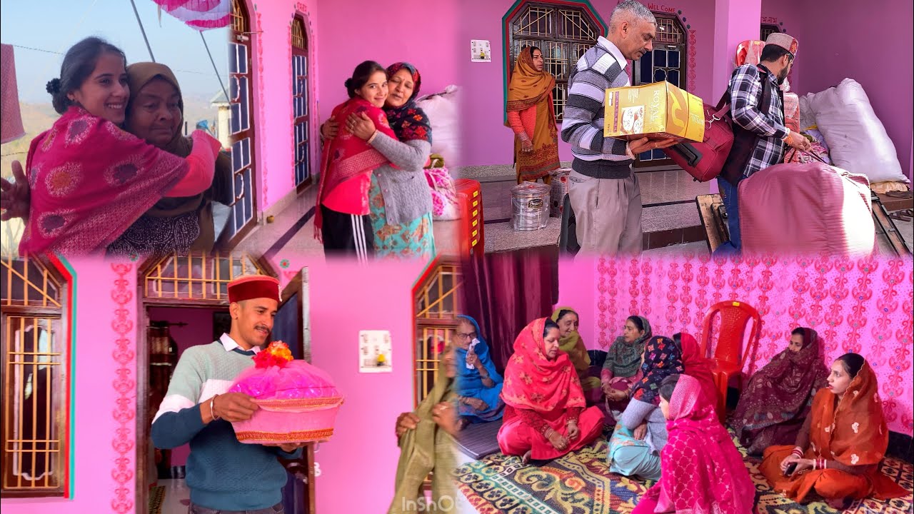 आज ससुराल बालों के लिए शगुन (ब्योकड़)भी भेज दिया 🛍️।।