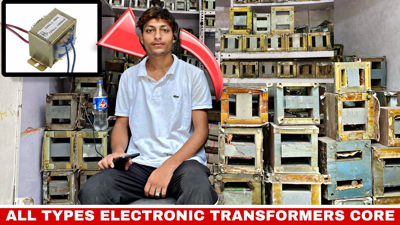 ALL TYPES OF TRANSFORMERS SPARE PARTS | CORE | E | WIRE CORE |