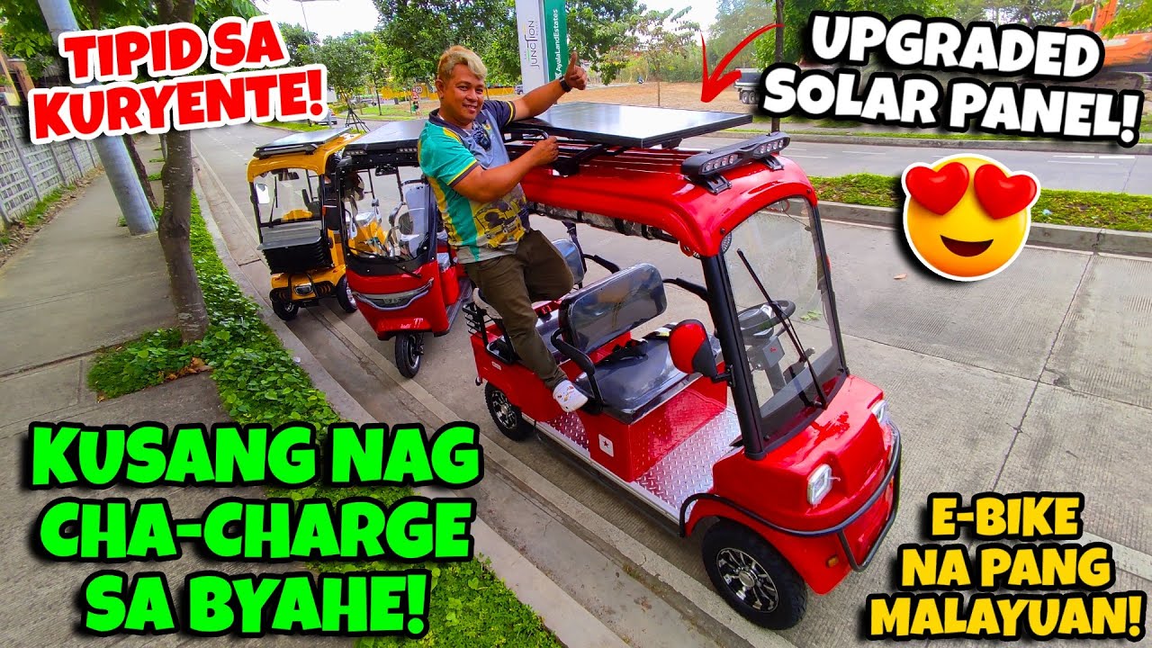 UPGRADED SOLAR E-BIKE 