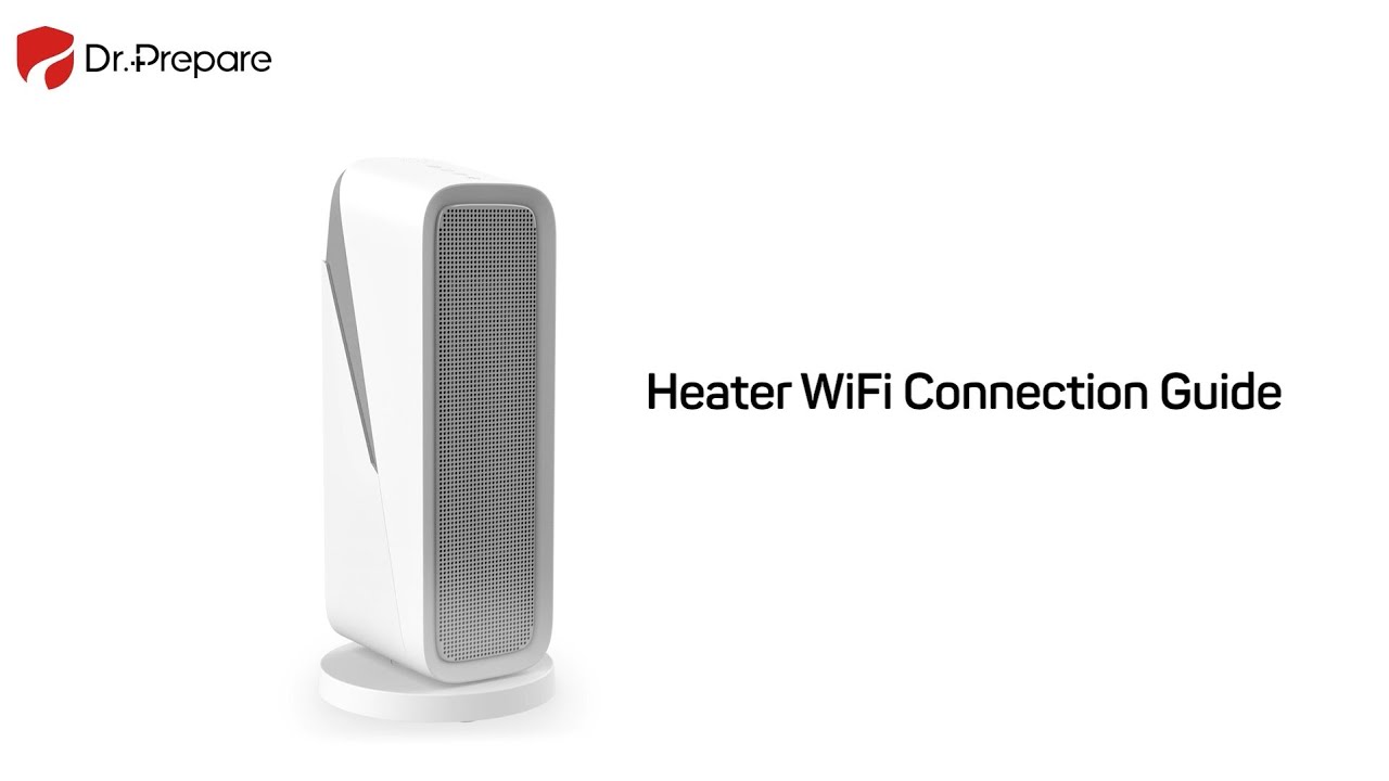 Dr.Prepare | 16-inch Smart Space Heater - Quick Start Guide