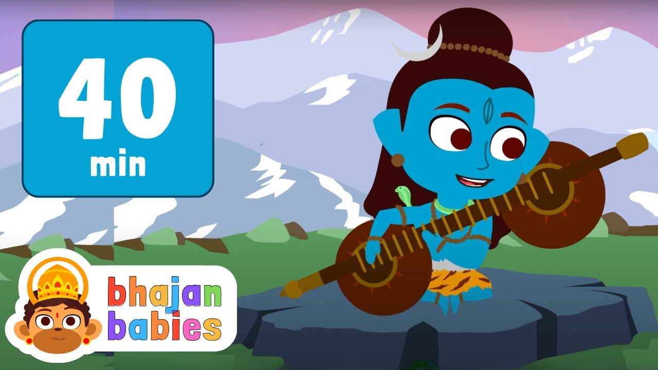 Maha Shivaratri Special for Kids 🔱 | Lord Shiva Songs & Stories | Bhajan Babies Compilation