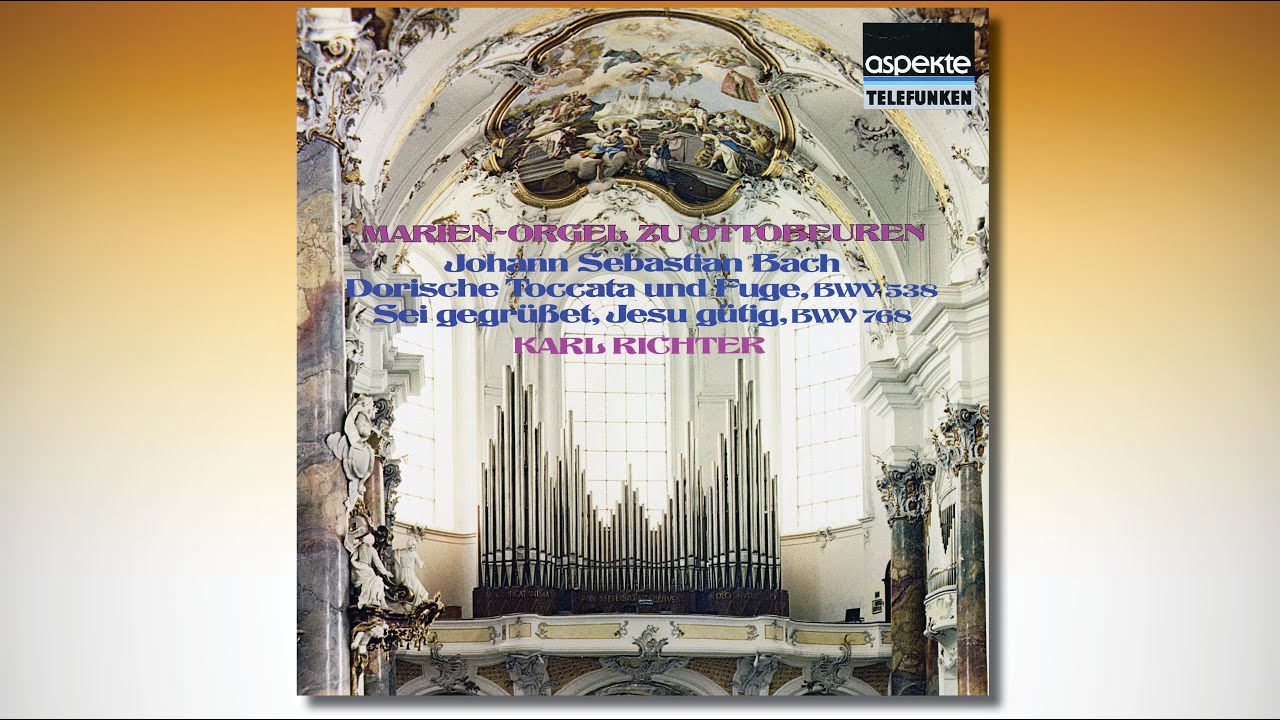 KARL RICHTER spielt BACH an der Marienorgel zu Ottobeuren