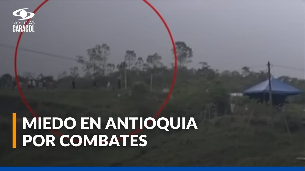 ¿Qué grupos armados ilegales están detrás de los actos violentos en Antioquia?