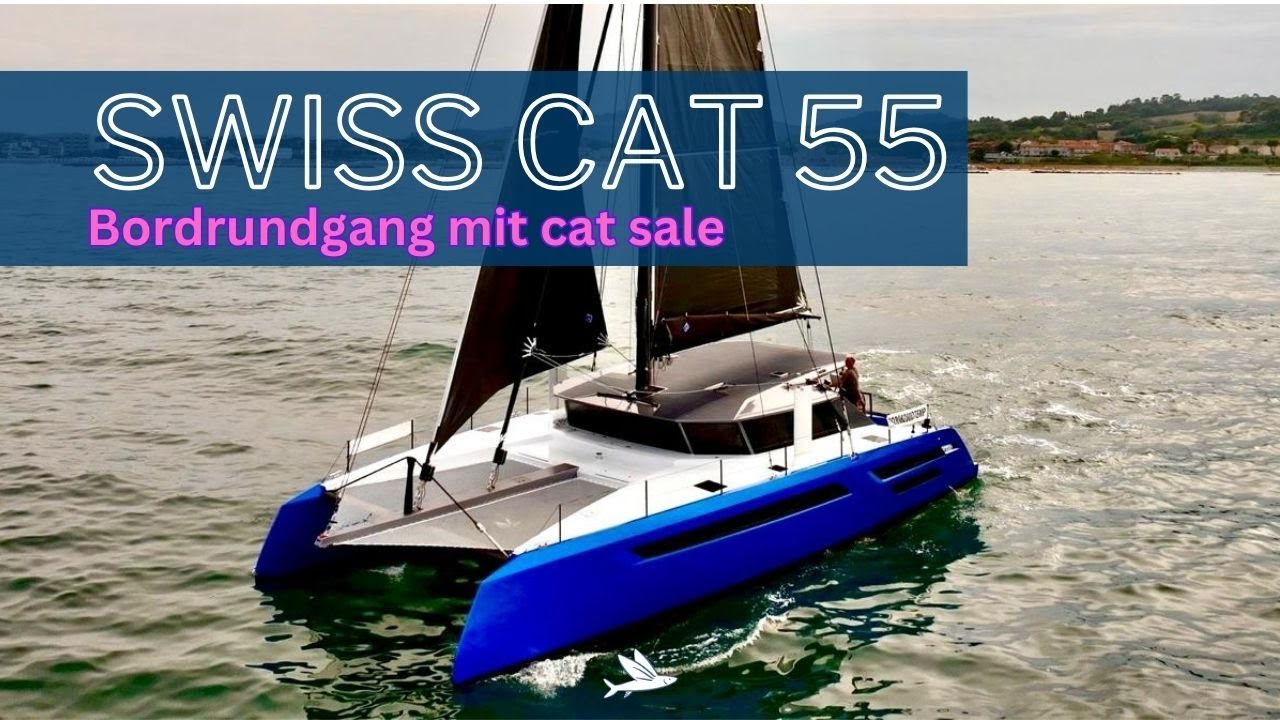 Swiss Cat 55 - Bordrundgang mit cat sale