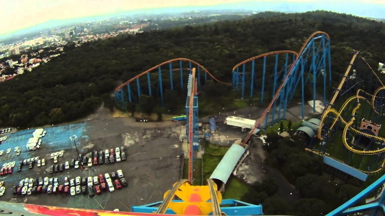 Superman El Último Escape en Six Flags México HD