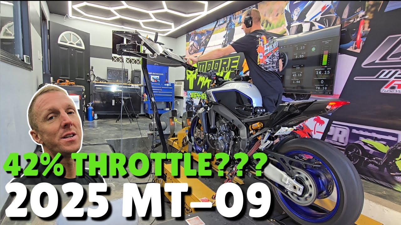2025 MT-09 SC Projects Exhaust Dyno