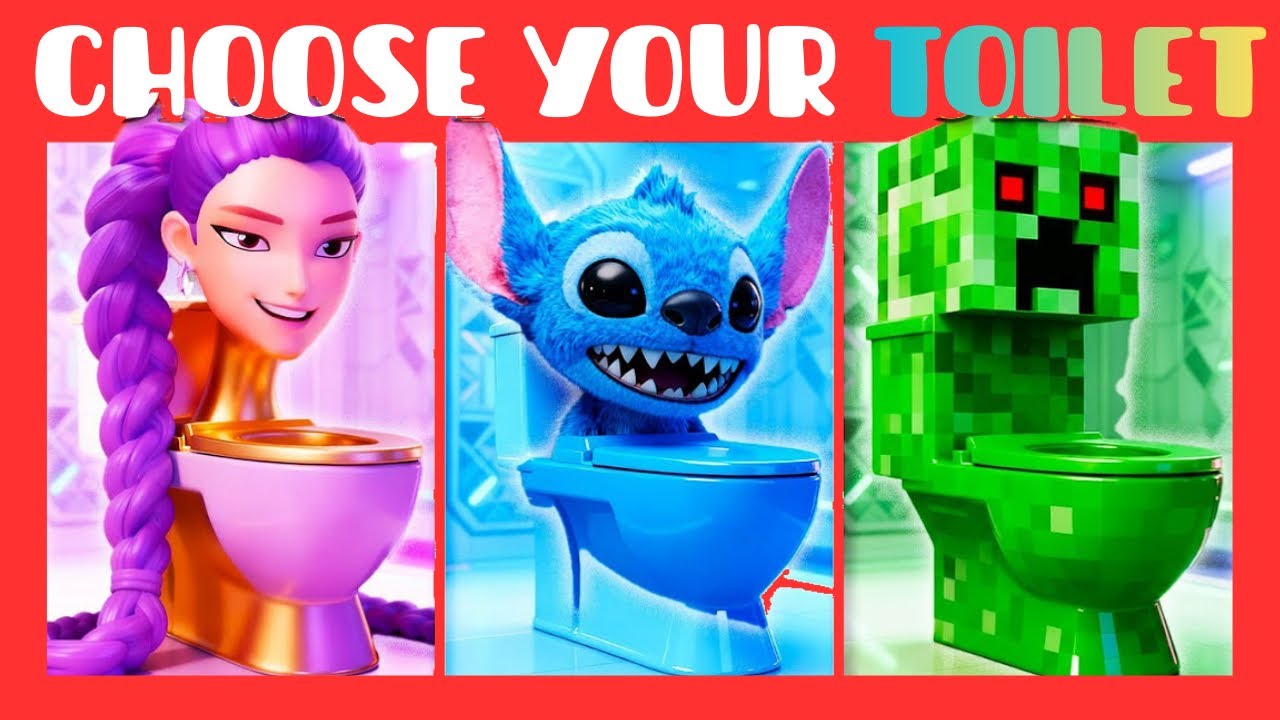 Would You Rather? Choose your Toilet 🚽 