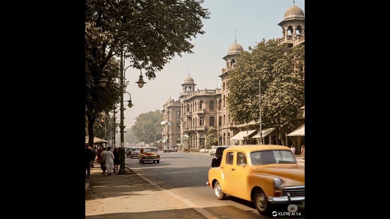 Mall Road Lahore in the 1960s – A Timeless Vintage Journey 🇵🇰