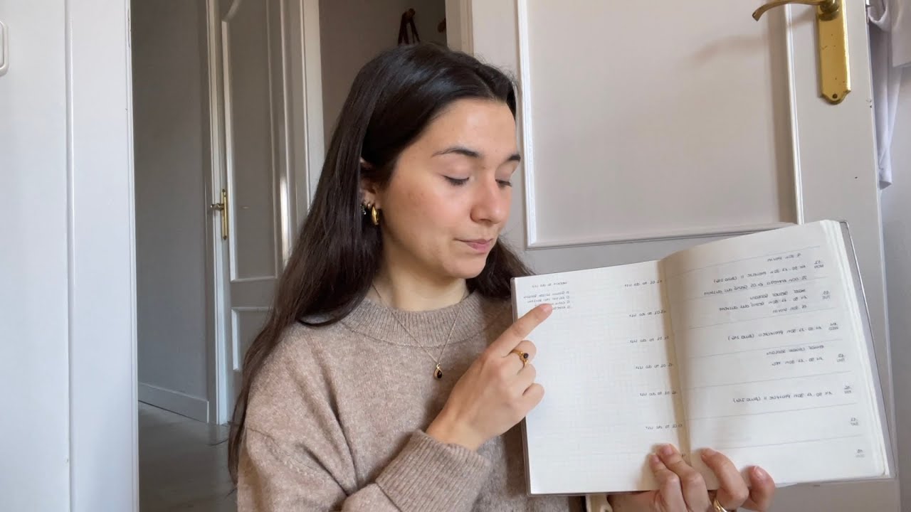 Reset routine y journaling para empezar bien la semana