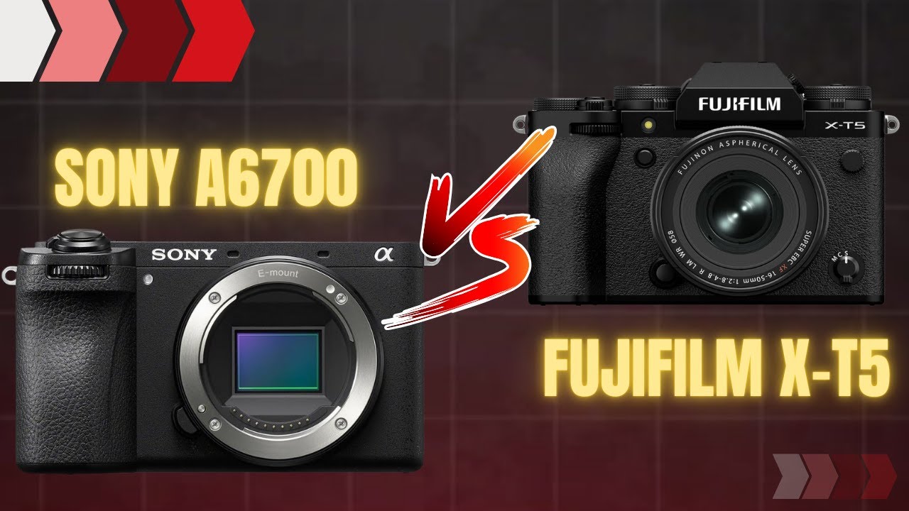 Fujifilm X-T5 vs Sony a6700 Which Camera is BEST for PROS