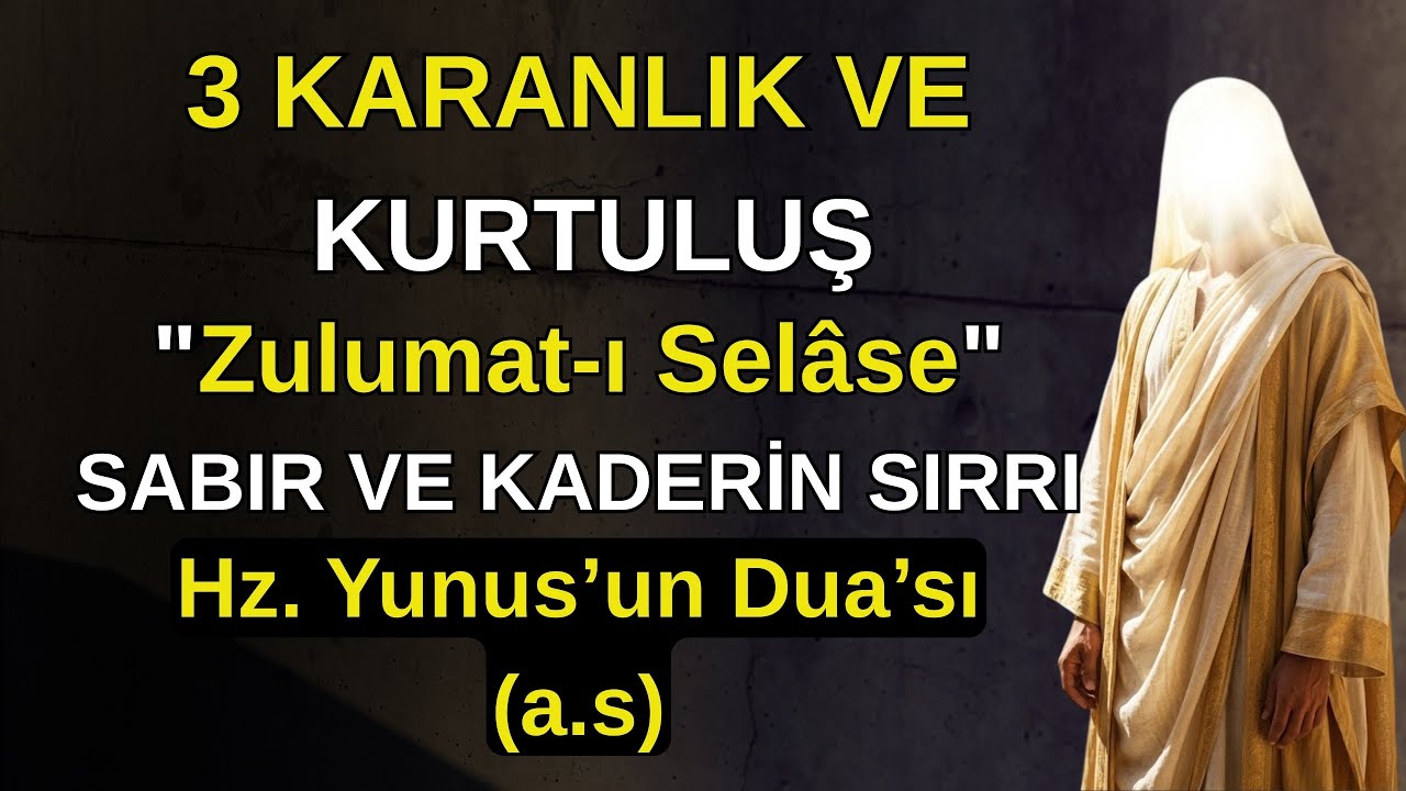 Tam 'Bitti' Dediğin Anda... Hz. Yunus'un (a.s.) Balığın Karnındaki Büyük Sırrı