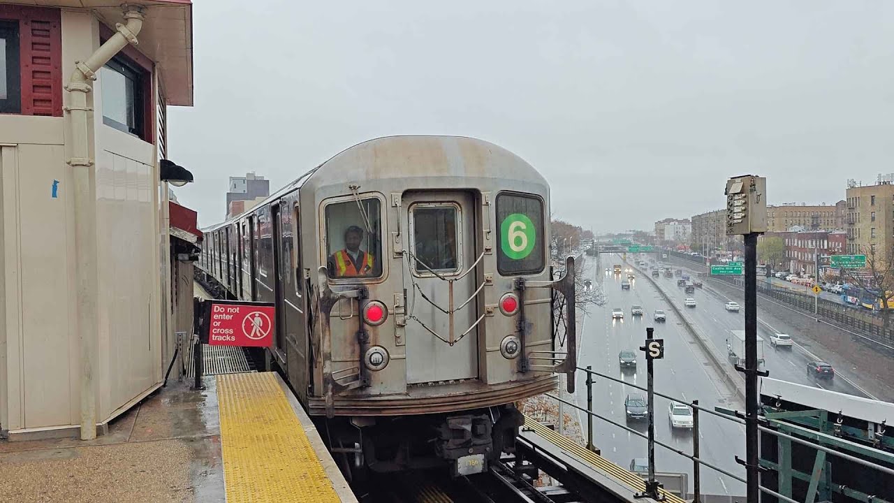 NYC Subway R62A (6) Local Train Full Ride from Brooklyn Bridge-City Hall to Parkchester