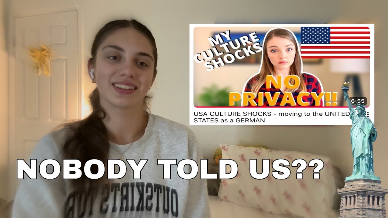 Brit Living In USA Reacts To German Girl’s Culture Shocks! 