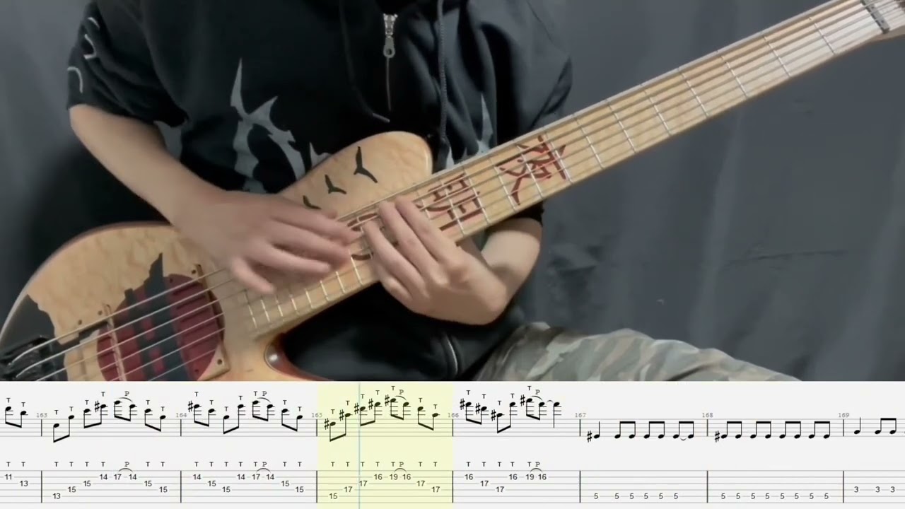Hibria - Steel Lord on Wheels （Bass Cover with Tabs）