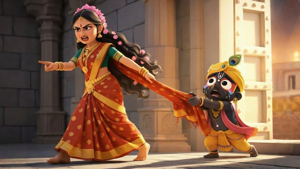 দেবী লক্ষী কেনো জগন্নাথ দেব কে ছেড়ে চলে গেলেন ? মহাপ্রসাদ #DebKahini #viral #JagannathLila #cartoon 