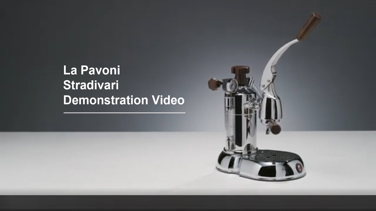 La Pavoni Stradivari Instructions Video - How to make espresso and cappuccino on the lever machine.