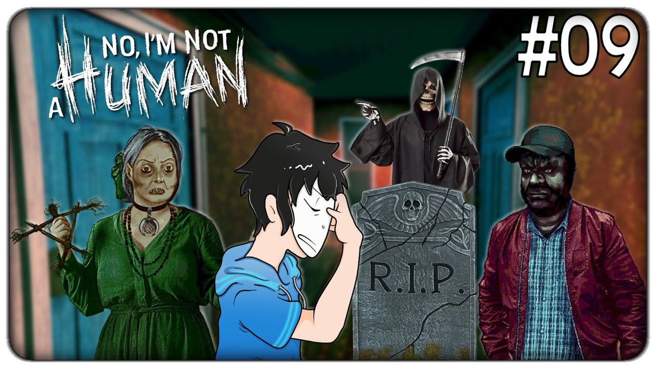 C'ERA UN VISITATORE DA 4 GIORNI E MI COSTRINGONO AD UCClDERE UN UMANO | No, I'm not a Human ep.09