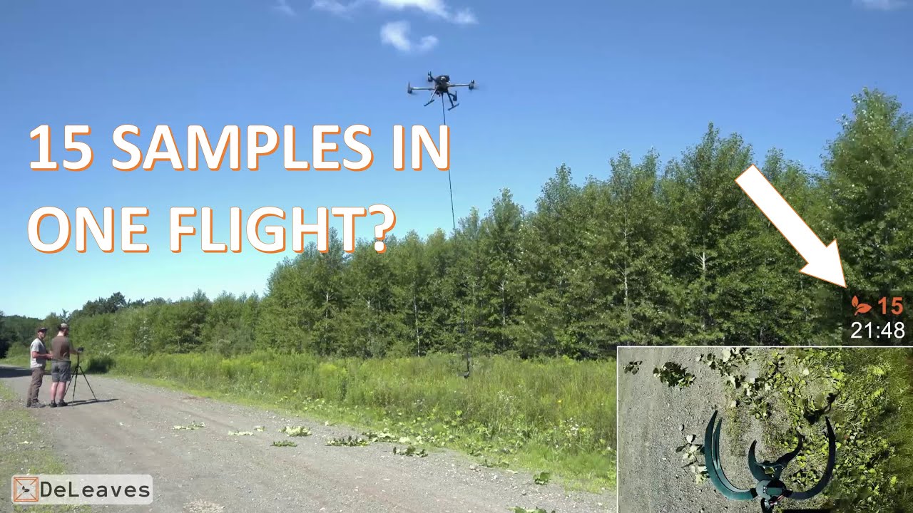 DeLeaves - Max Samples Collected in One Flight