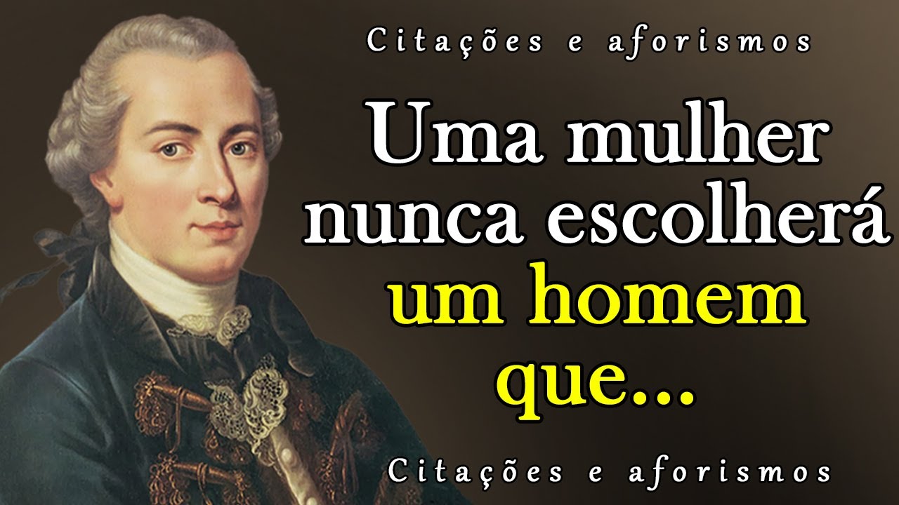 Citações precisas de Immanuel Kant | Citações, aforismos, pensamentos sábios.
