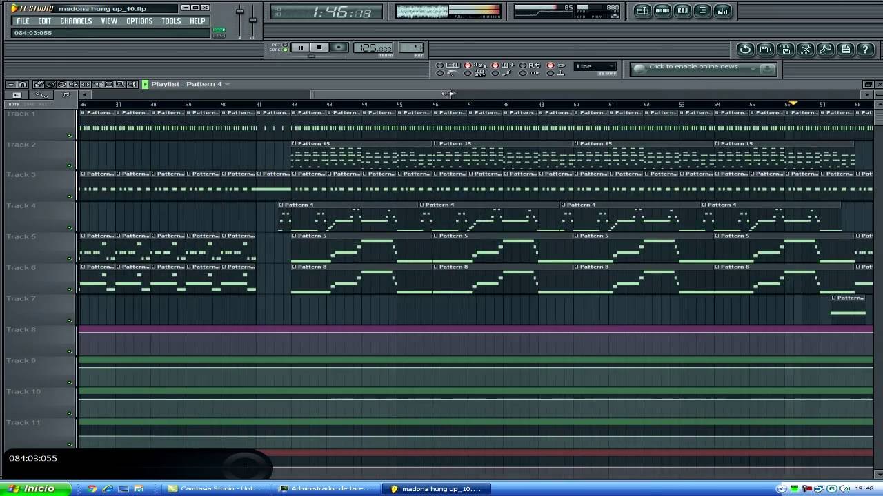 Madonna - hung up (Remake Fl -Studio)