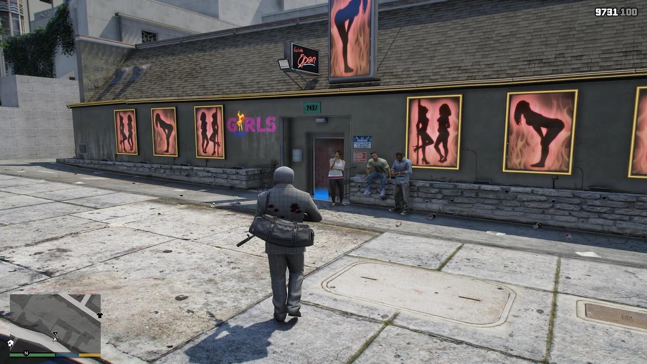 Franklin and the Nightclup Heists. GTA 5