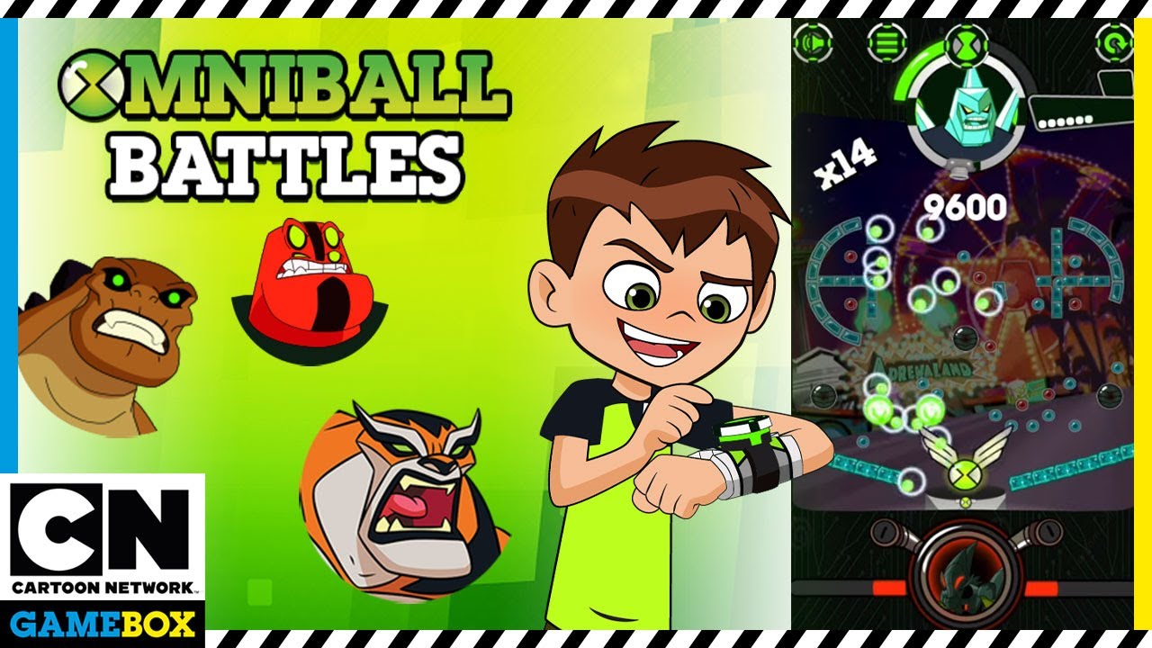 Ben 10 GamePlay | Ben 10 Omniball Battles | Cartoon Network