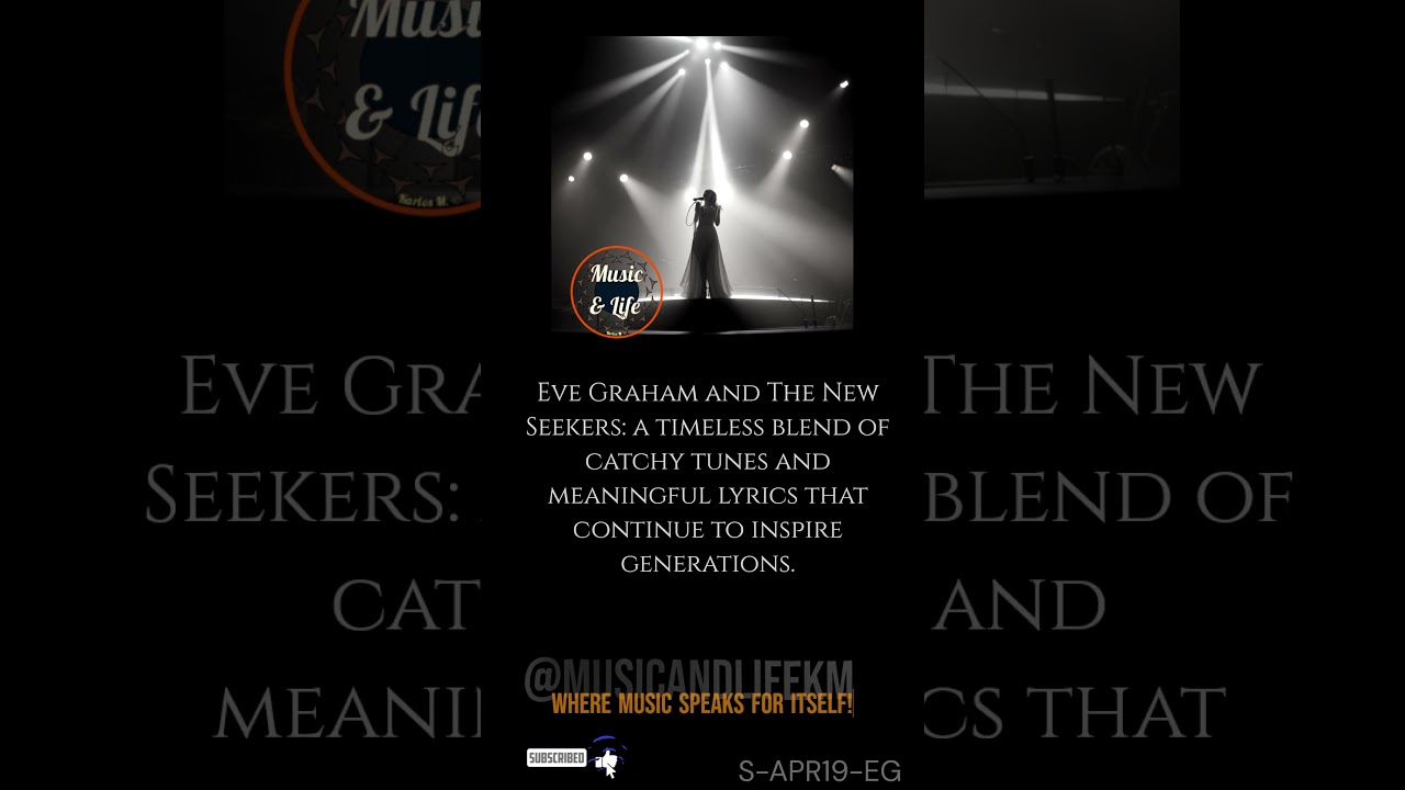 EVE GRAHAM APR19 I I’d like to teach the world to sing (In perfect harmony)  🎶
