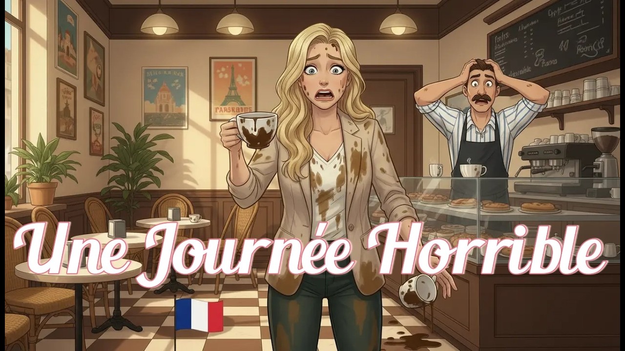 Real French Conversations for Beginners 🇫🇷 - French Story A2 – Yesterday Was a Horrible Day - Part 1