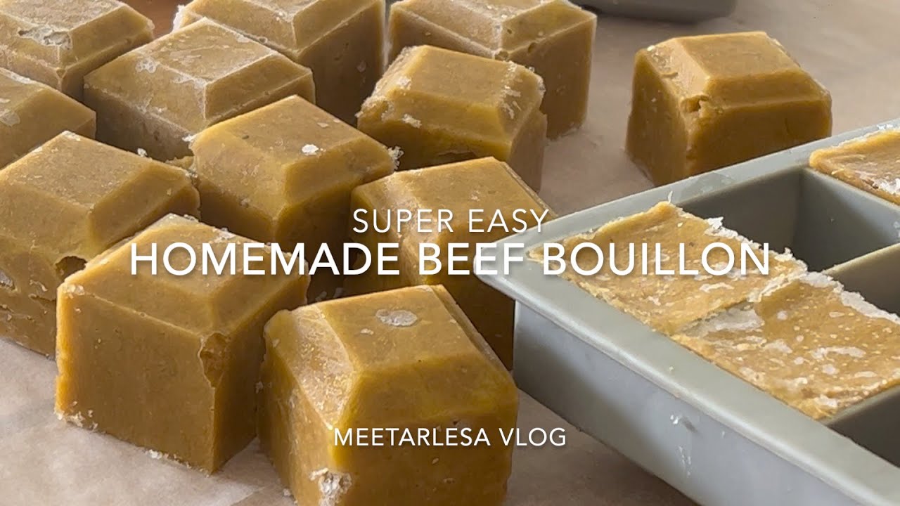 🍵My Secret Easy Homemade Beef Bouillon | Soup with homemade beef bouillon! | Beef broth | Soup Base