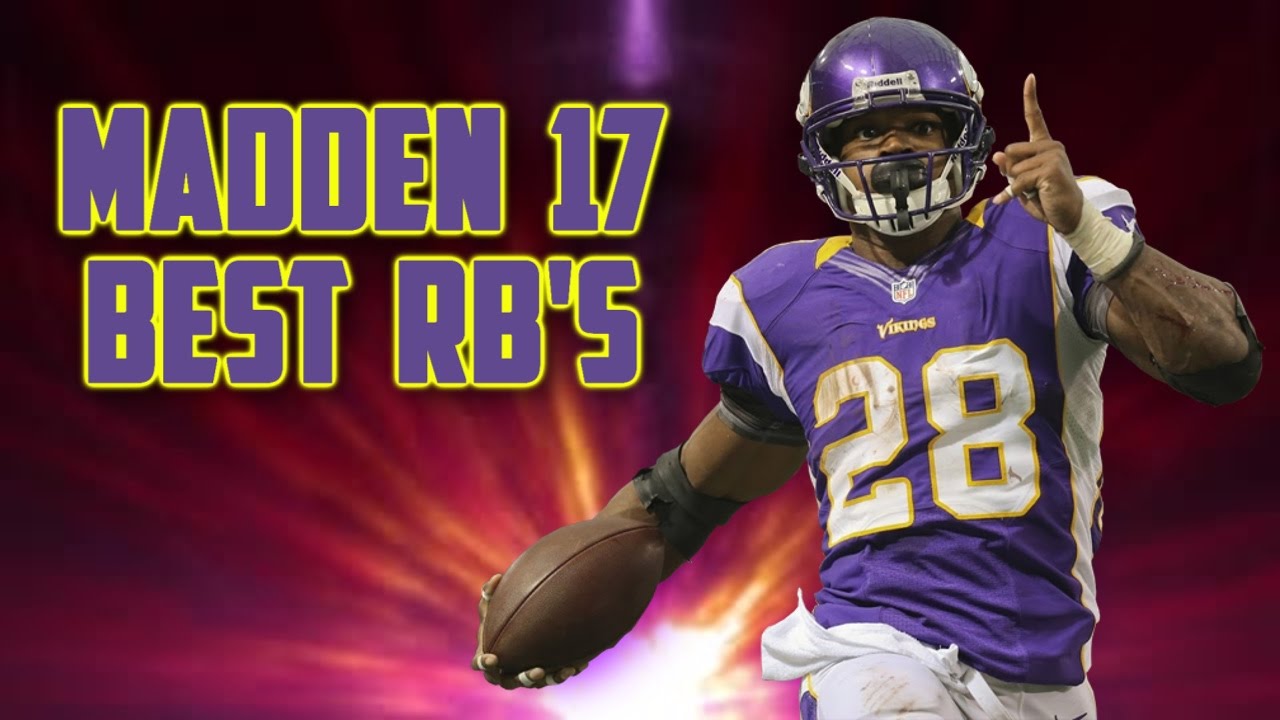 Madden NFL 17 Ratings | Top Running Backs - Player Ratings Predictions For Madden Gameplay