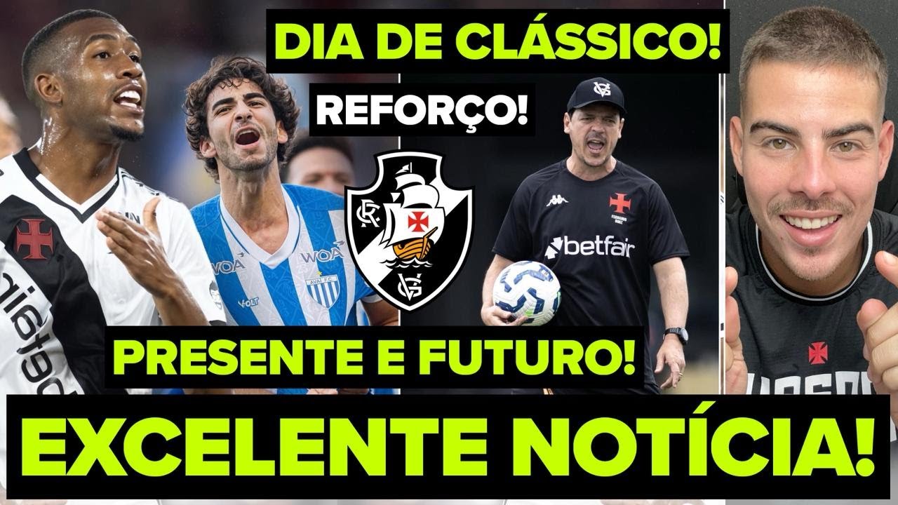 MELHOR NOT&Iacute;CIA PARA O VASCA&Iacute;NO! FUTURO DO VASC&Atilde;O GARANTIDO! RAYAN E JP! DIA DE VASCO X FLUMINENSE!