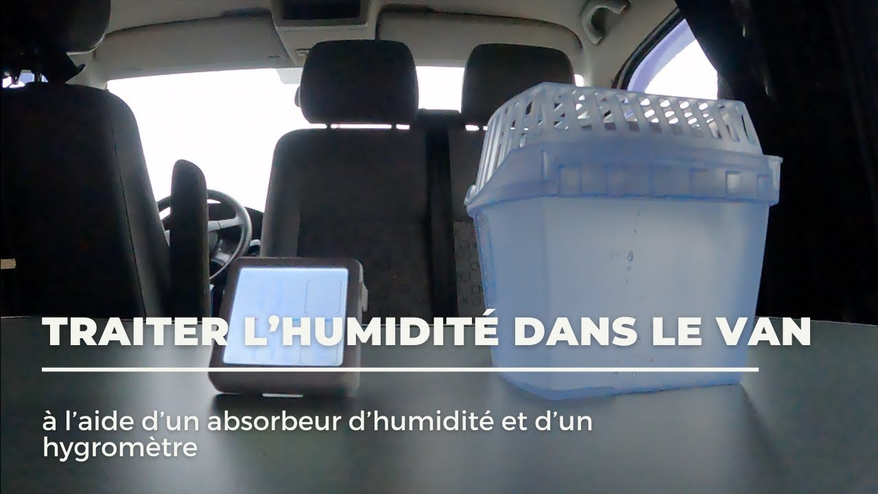 Traiter l'humidité dans le van