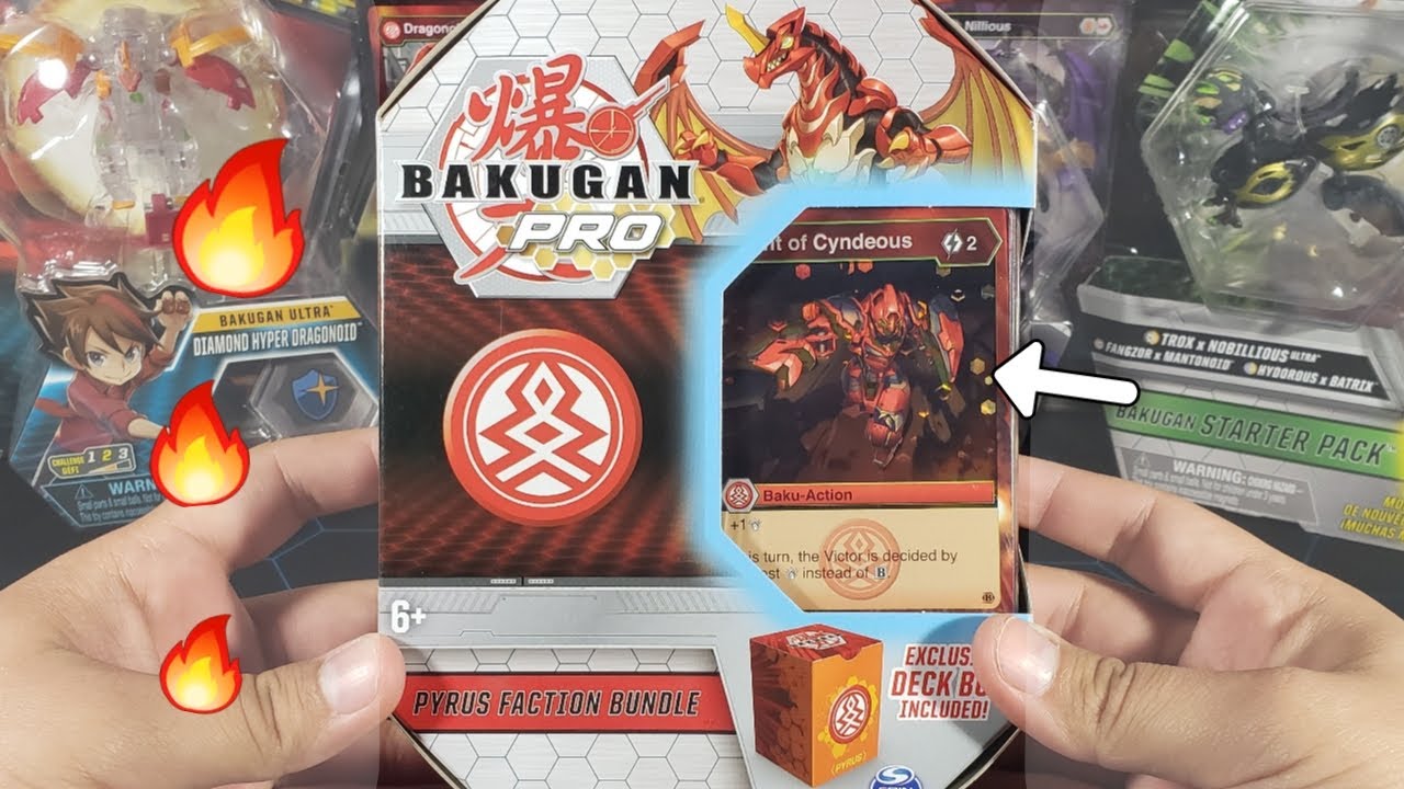 Bakugan Pro Pyrus Faction Bundle Opening!! (Armored Alliance)