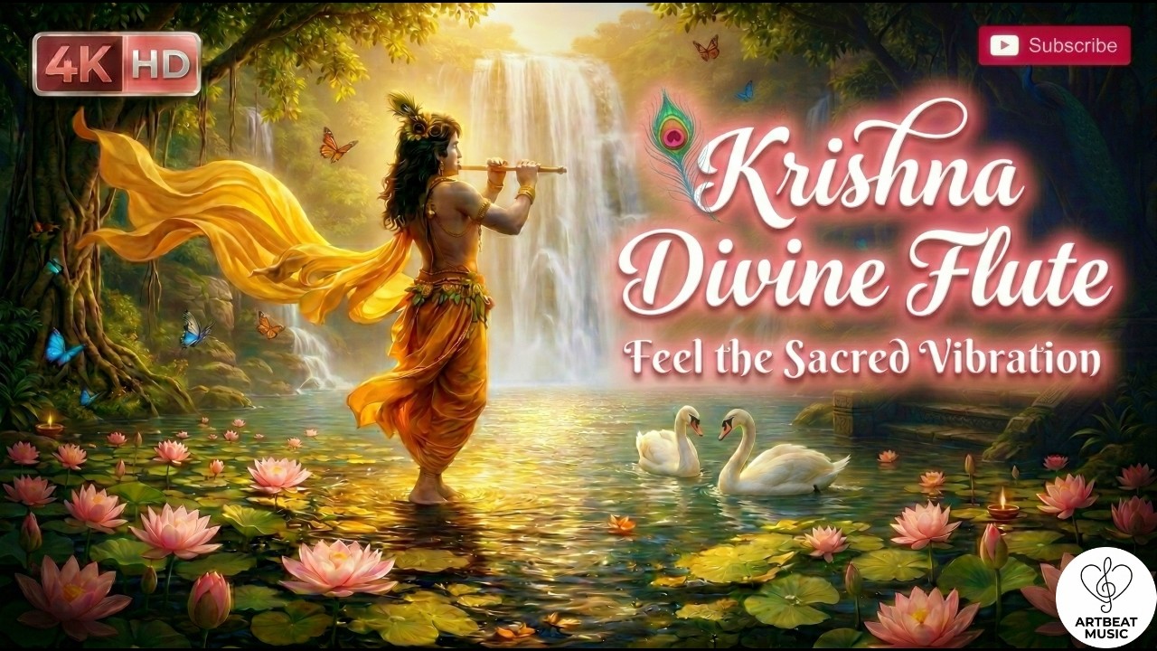 Krishna’s Divine Flute 🦚 | Peaceful Bansuri for Deep Meditation, Healing & Positive Energy - ABM