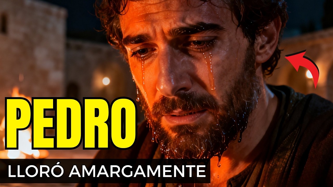 PEDRO 💔 | El APÓSTOL que NEGÓ a JESÚS 3 VECES y LLORÓ hasta el AMANECER | Biblia