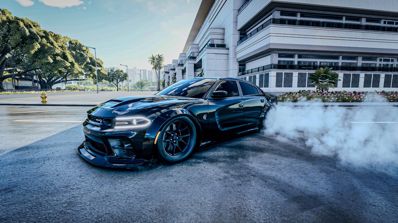 Lowered Widebody Hellcat Gets Crazy