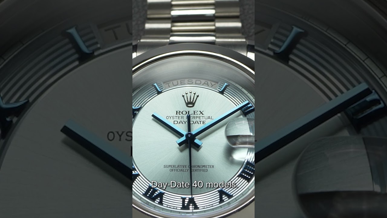 Did you know the Day-Date II ref. 218206 is the largest Platinum watch from Rolex at 41mm?