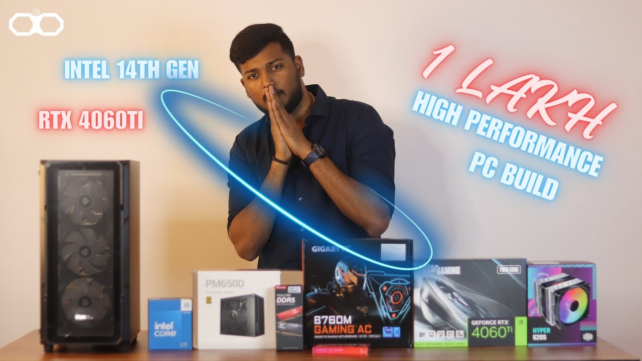 2024 - Building a High Performance PC under 1 Lakh - i5 14500 - RTX 4060 Ti - 32GB DDR5