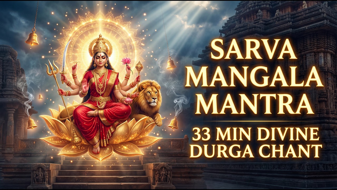 Sarva Mangala Mangalye Mantra | Navratri Mantra | Powerful Devi Mantra for Peace & Protection