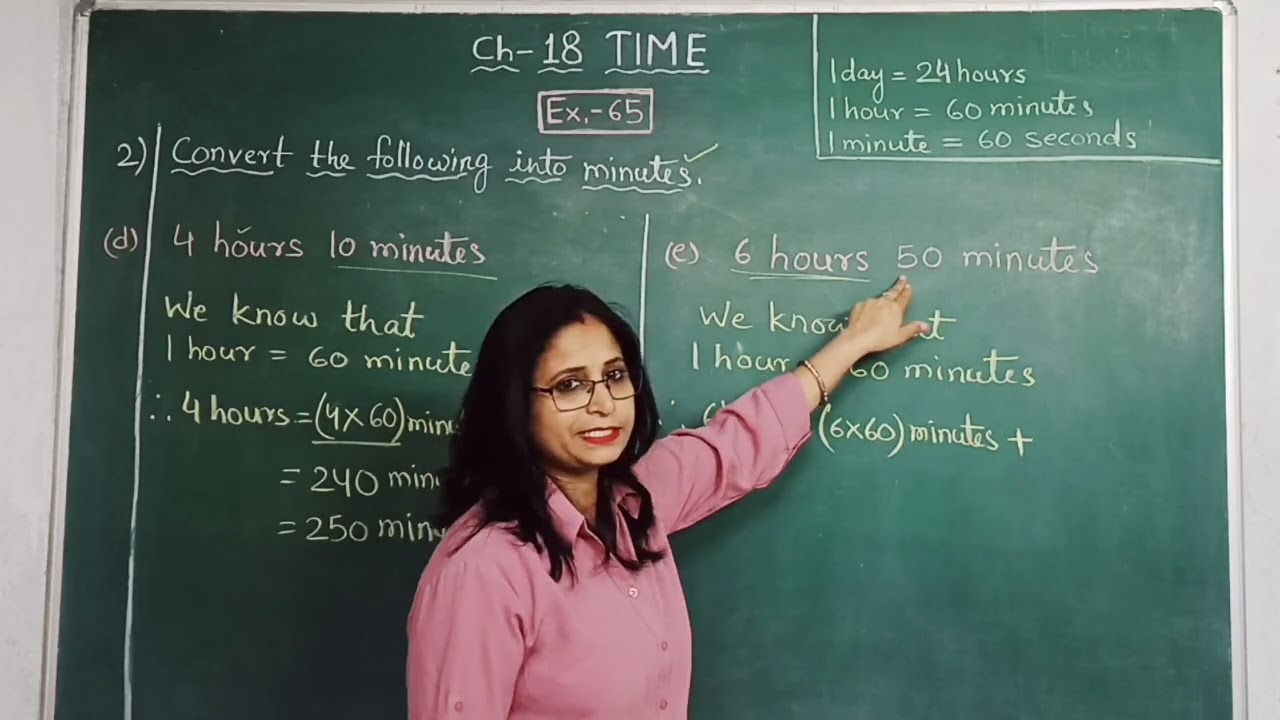 Class 4 Maths Chapter 18: Time | Solution Of Ex.-65 | Composite Mathematics | Part-V