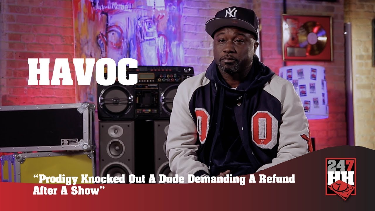 Havoc - Prodigy Knocked Out A Dude Demanding A Refund After A Show (247HH Wild Tour Stories)