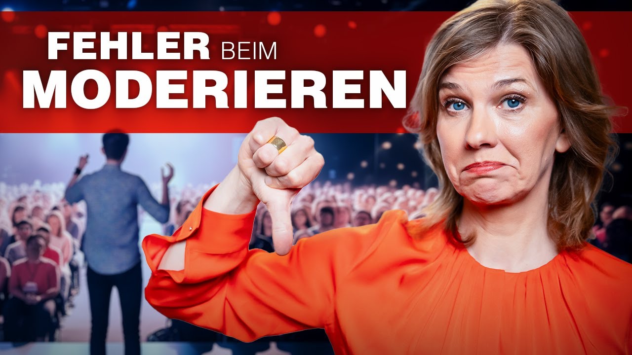 Peinliche Moderationsfehler Teil 2 I Achte darauf, das hier zu vermeiden | Nicole Krieger