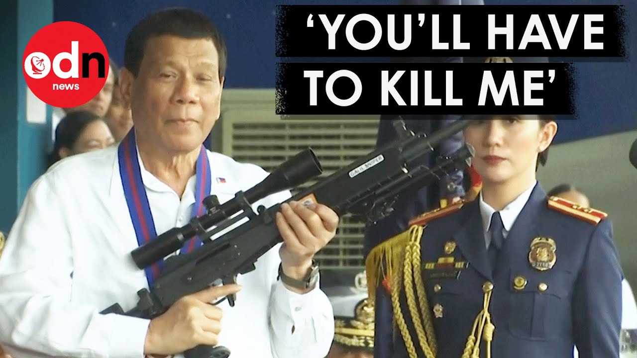 Moment Police Arrest Philippines Ex-President Rodrigo Duterte at Airport