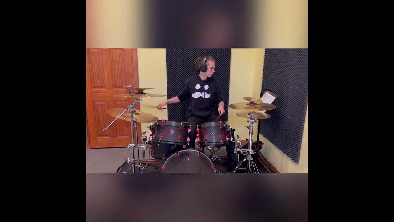 Ed Roscetti “Syncopated backbeats” (drum cover by HUGO LESĪTIS)