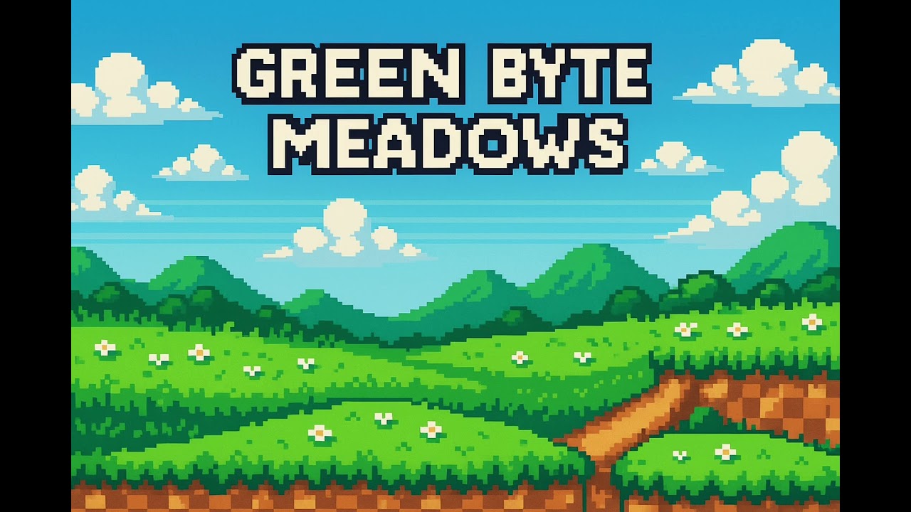 KnightWave &ndash; &ldquo;Green Byte Meadows&rdquo; | Upbeat NES Grassland Chiptune 