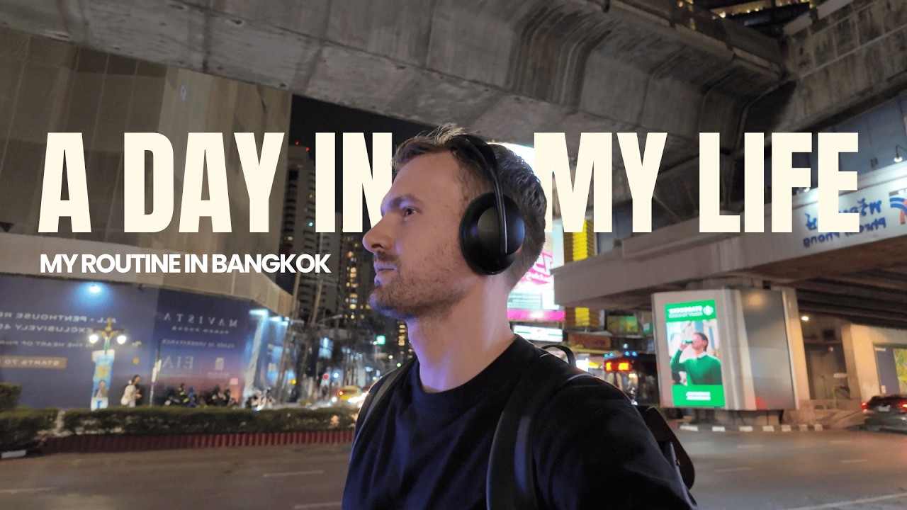 keeping myself busy in bangkok