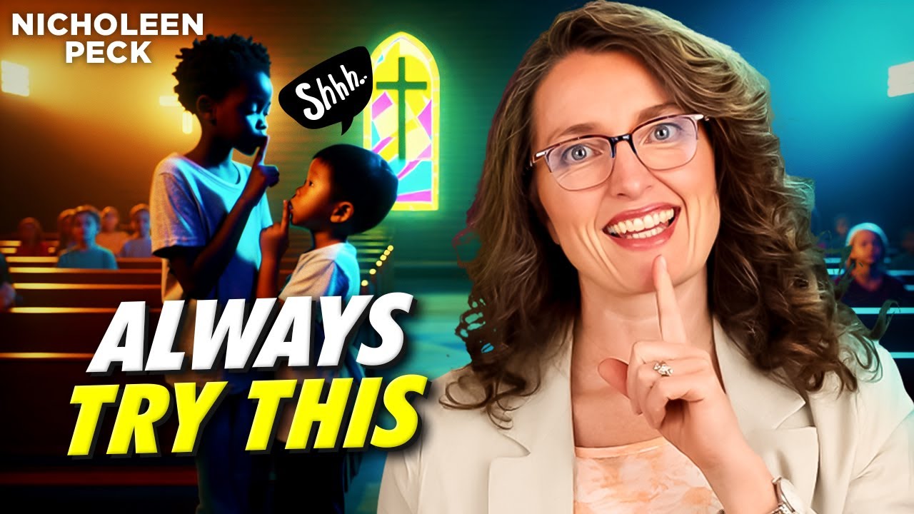 How To Teach Kids To Be Quiet In Church