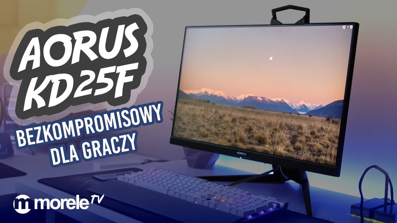 Aorus KD25F. Bezkompromisowy monitor dla GRACZY