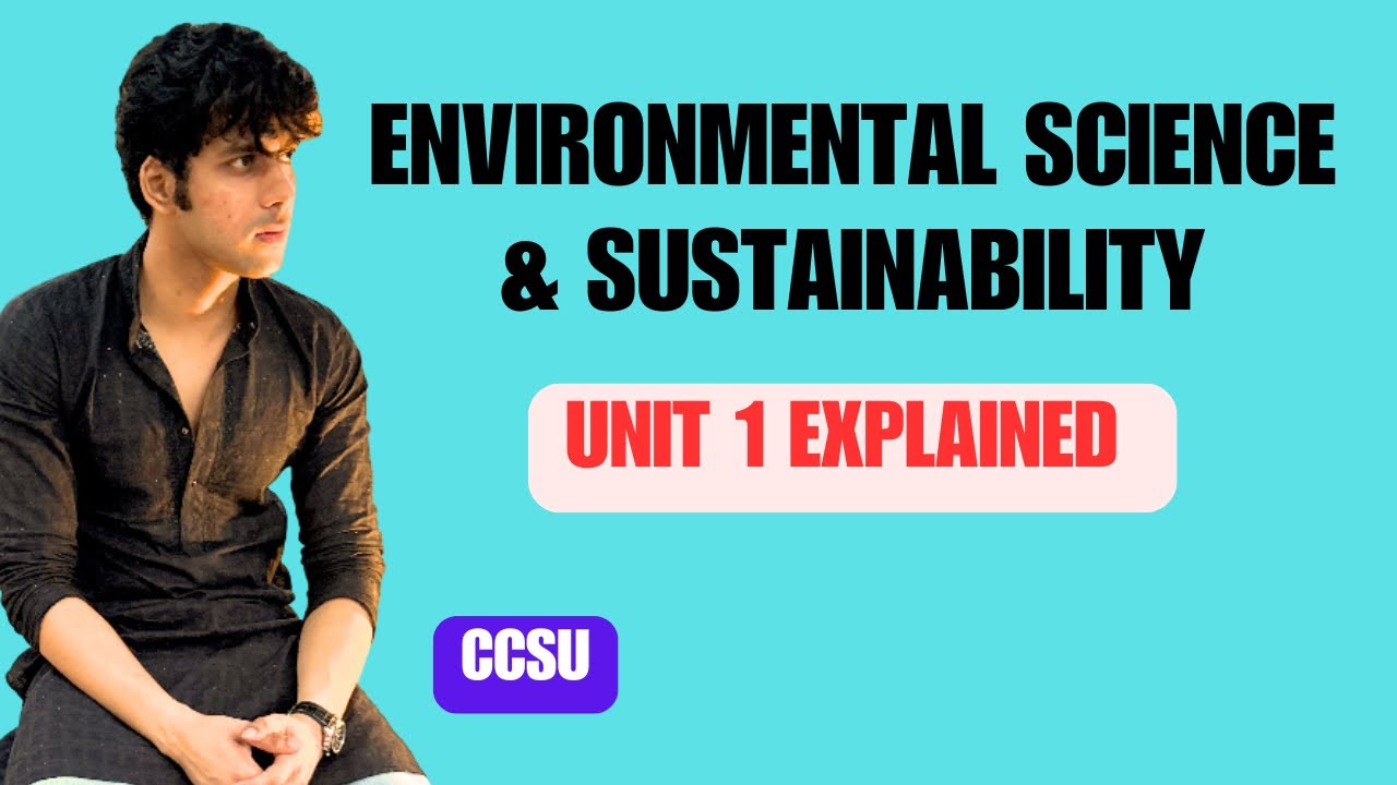 Environmental Science and Sustainability | Unit 1 Explained for BBA 1st Semester 