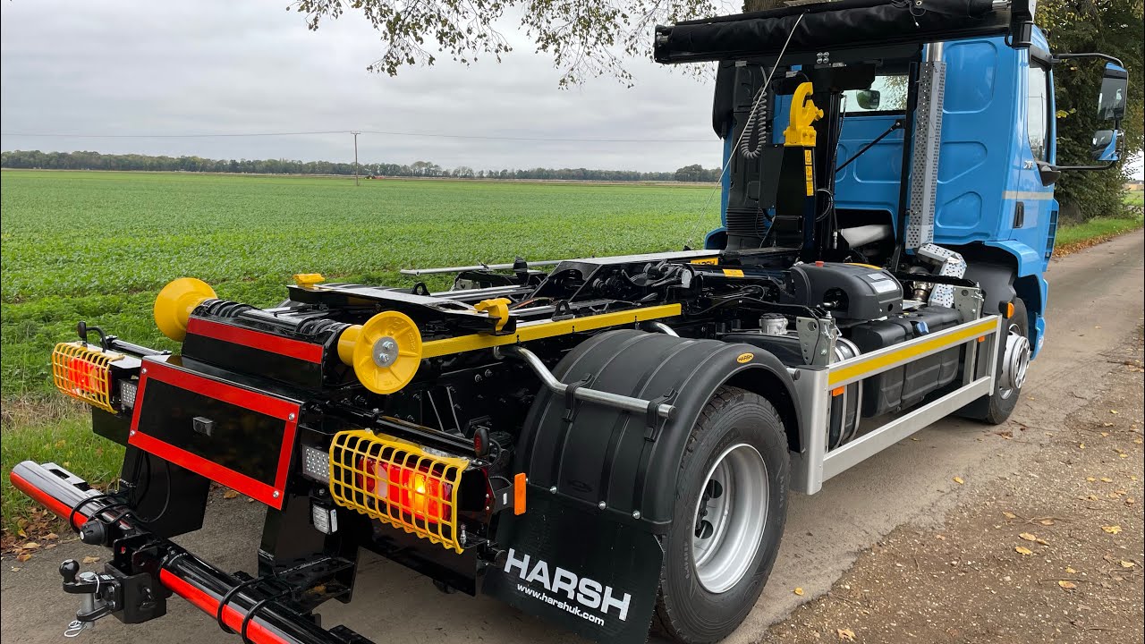 HARSH HH8 Hook loader/pneumatic tower with sheeting system